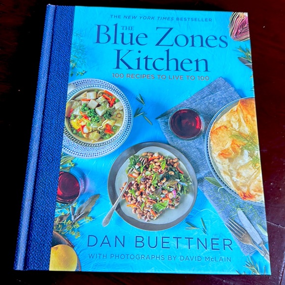 Kitchen Blue Zones Kitchen Hardcover Cookbook By Dan Buettner Almost